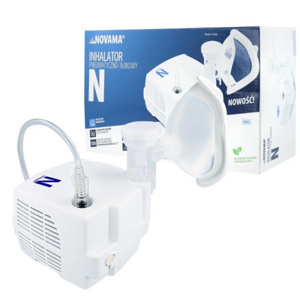 Novama N, inhalator pneumatyczno-tłokowy, 1 sztuka - zdjęcie produktu