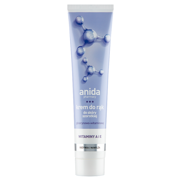 Anida, krem do rąk glicerynowo-witaminowy, z witaminami A+E, 125 ml