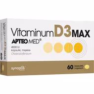 Vitaminum D3 MAX APTEO MED, 4000 IU, 60 kapsułek miękkich