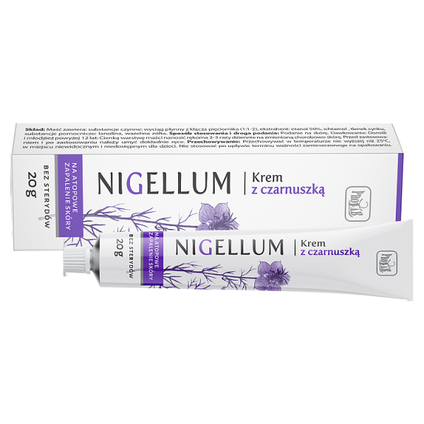 PROLAB Nigellum, Krem z czarnuszką 20 g — Składniki i ocena
