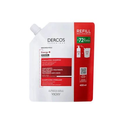 VICHY Vichy Dercos, szampon wzmacniający, refill, 400 ml — Inhaltsstoffe i ocena