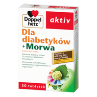 Doppelherz aktiv dla Diabetyków + Morwa, 30 tabletek