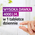 Vigantoletten Max 4000 j.m., witamina D3, 120 tabletek - SUPLEMENT DIETY
