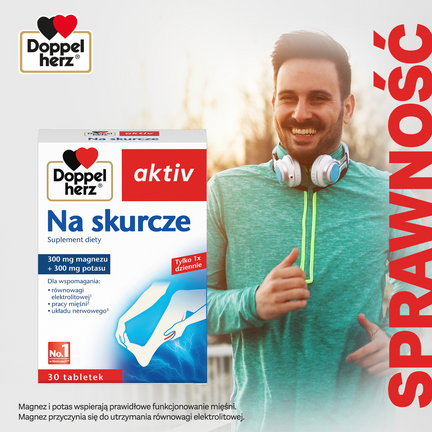 Doppelherz aktiv Na skurcze, 30 tabletek - TABLETKI