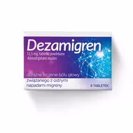 Dezamigren, 12,5 mg, 6 tabletek