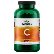 Swanson Witamina C z dziką różą, 250 kapsułek