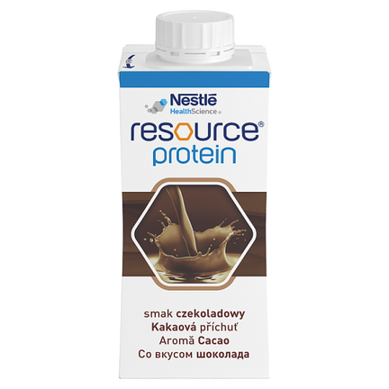 Resource Protein, smak czekoladowy, 4 x 200 ml - 8445291891418