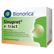 Sinupret extract, 20 tabletek drażowanych