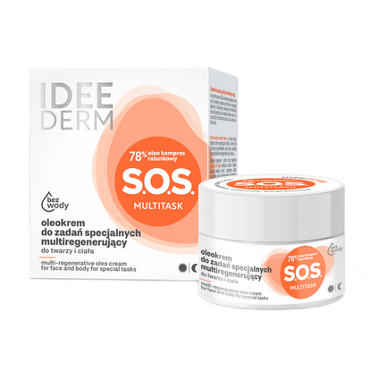IDEEPHARM Idee Derm Oleokrem multiregenerujący, 50 ml — Składniki i ocena
