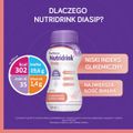 Nutridrink Diasip, smak truskawkowy, 4 x 200 ml - PREPARAT ODŹYWCZY