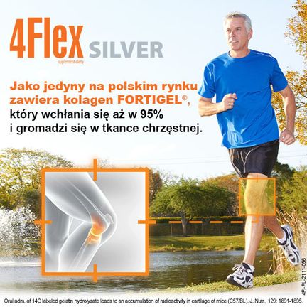 4Flex Silver, 30 saszetek - 5903546006701