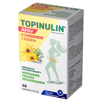 Topinulin Aktiv, 50 tabletek - 5907573301129