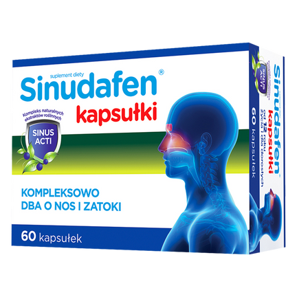 Sinudafen, 60 kapsułek - zdjęcie produktu