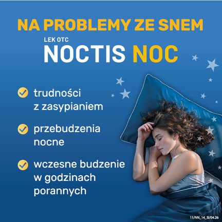 Noctis Noc 12,5 mg, 14 tabletek powlekanych - BIOFARM