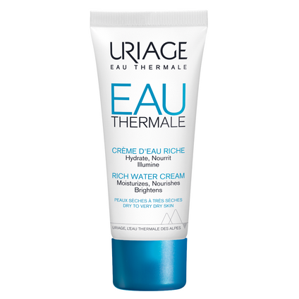 URGO Uriage Eau Thermale, Bogaty krem aktywnie nawilżający 40 ml — Inhaltsstoffe i ocena