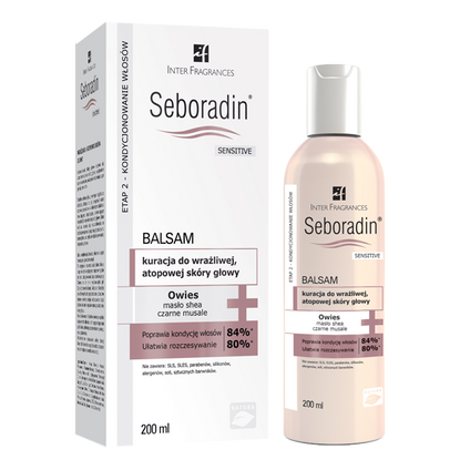 LARA Seboradin Sensitive, balsam, 200 ml — Składniki i ocena