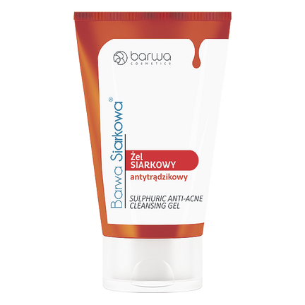 Barwa, żel myjący siarkowy antytrądzikowy, 120 ml - zdjęcie produktu