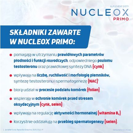 Nucleox Primo, 30 kapsułek  - NUTRO PHARMA
