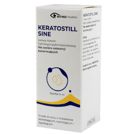 KeratoStill Sine, krople do oczu, 10 ml - zdjęcie produktu