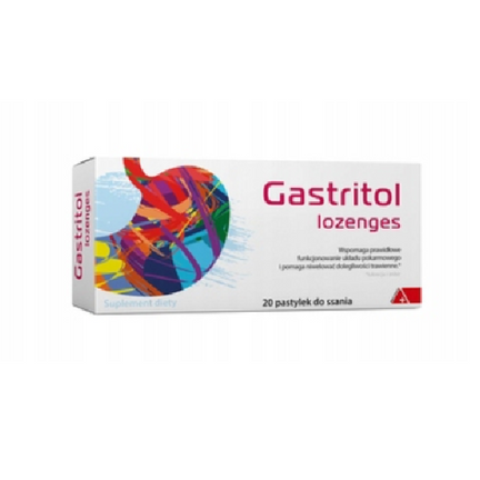 Gastritol lozenges, 20 pastylek do ssania - zdjęcie produktu