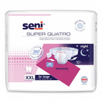 Seni Super Quatro, pieluchomajtki, XXL, 10 sztuk