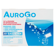 AuroGo 13,7 g, proszek do sporządzania roztworu doustnego, 20 saszetek