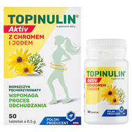 Topinulin Aktiv, 50 tabletek