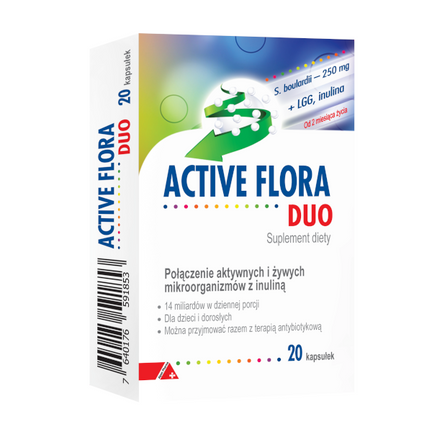 Active Flora Duo, 20 kapsułek - zdjęcie produktu