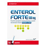 Enterol Forte, 500 mg, 14 saszetek