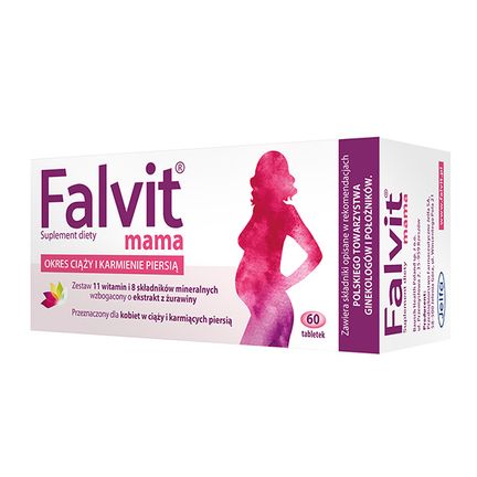 Falvit mama, 60 tabletek - zdjęcie produktu