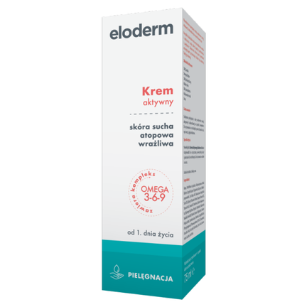 Eloderm, krem aktywny od 1 dnia życia, 75 ml - zdjęcie produktu