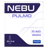 Nebu Pulmo 3%, roztwór do nebulizacji, 20 sztuk po 5 ml