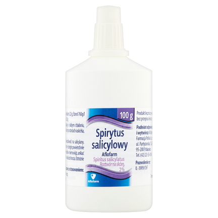 Spirytus salicylowy 2% Aflofarm, 100 g - zdjęcie produktu