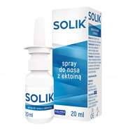 Solik, Izotoniczny spray do nosa z ektoiną, 20 ml