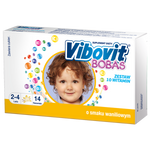 Vibovit Bobas, smak waniliowy, 14 saszetek