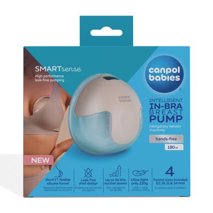 Canpol Babies SmartSense, laktator muszlowy, 1 sztuka - zdjęcie produktu