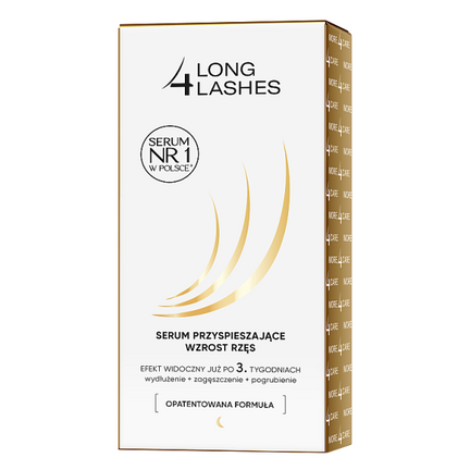 Long 4 Lashes, serum przyspieszające wzrost rzęs, 3 ml - 5900116020419