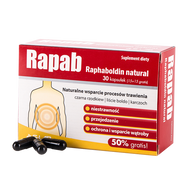 Rapab Raphaboldin natural, 15 kapsułek + 15 kapsułek gratis