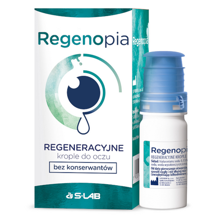 Regenopia, regeneracyjne krople do oczu, 10 ml - zdjęcie produktu