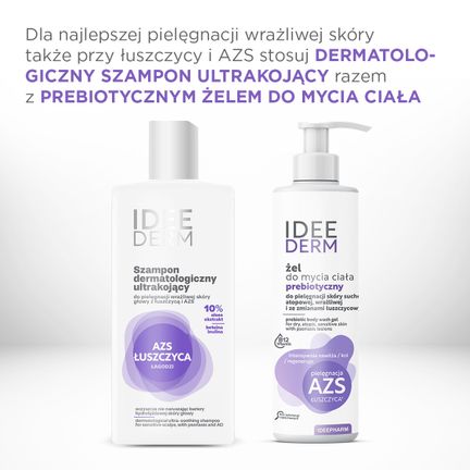 Idee Derm, szampon ultrakojący, z ekstraktem z aloesu, 300 ml  - IDEEPHARM