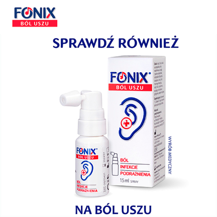 Fonix higiena uszu, spray, 30 ml - Oczyszczające