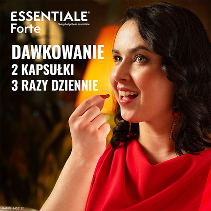 Essentiale Forte, 300 mg, 50 kapsułek - Dorosły, Młodzież