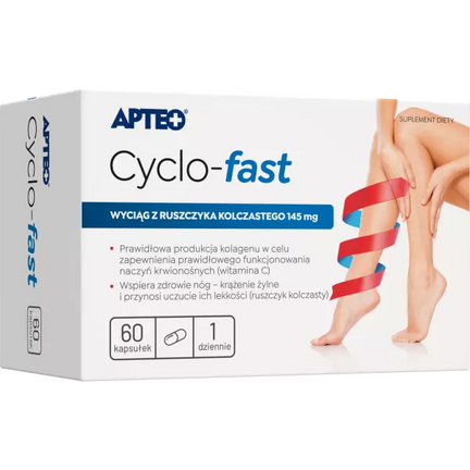 Cyclo-Fast Apteo, 60 kapsułek - zdjęcie produktu
