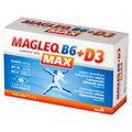 Magleq B6 Max + D3, 45 tabletek  - SUPLEMENT DIETY