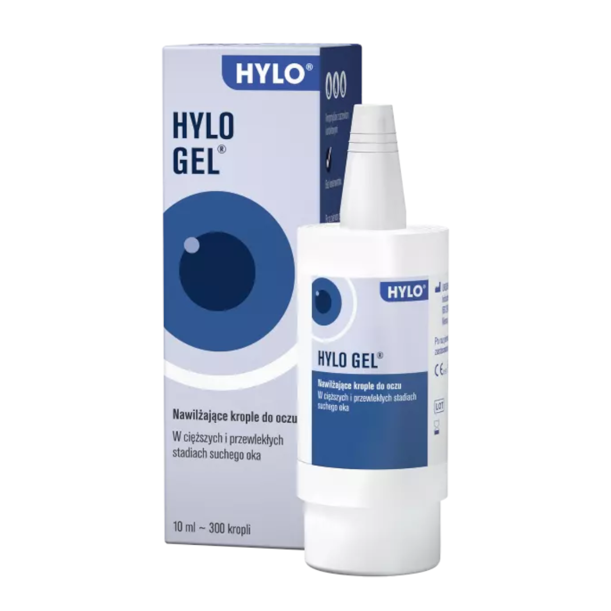 Hylo-Gel, krople do oczu, 10 ml