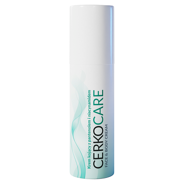 Cerkocare Kojący krem do twarzy i ciała, 50 ml