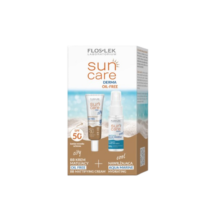 Flos Sun Care Derma zestaw Oil Free - zdjęcie produktu