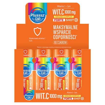 Plusssz Up Wit. C, Immune complex shot, 12x50 ml - zdjęcie produktu