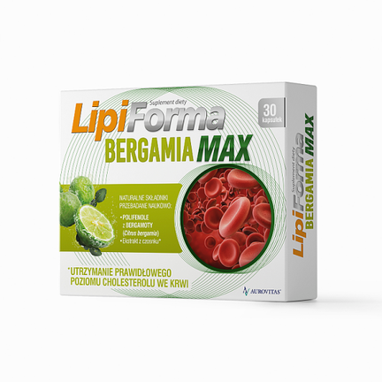 LipiForma Bergamia Max, 30 kapsułek twardych  - zdjęcie produktu