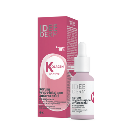 IDEEPHARM Idee Derm serum wypełniające zmarszczki z kolagenem 15%, 30 ml — Składniki i ocena